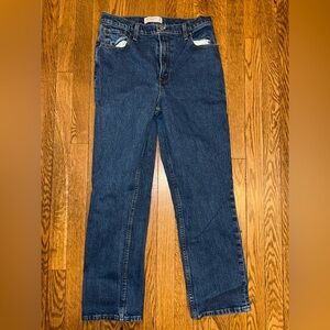 Abercrombie & Fitch Dark Blue Straight Jeans